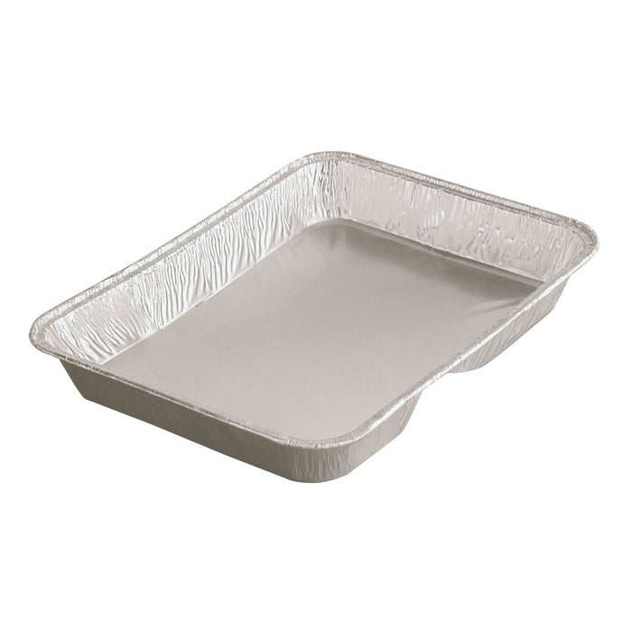 Bol menu carré en aluminium avec bord roulé saillant, non divisé 930ml 227x177x30mm