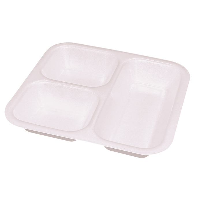 Bols thermiques en mousse XPS - 265 x 247 x 42 mm - environ 2700 ml - divisés en trois parties