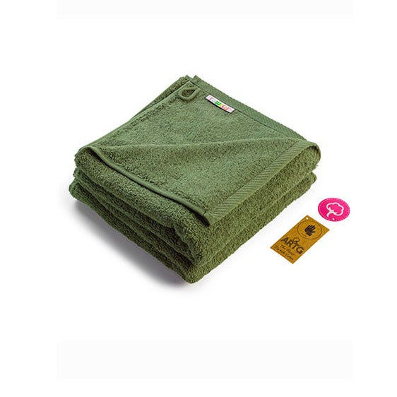 Serviette fashion vert foncé - 50 x 100 cm - 100% coton