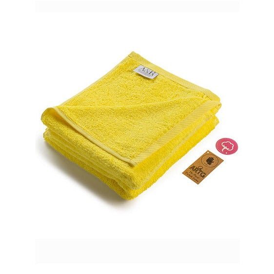 Serviette Fashion jaune clair - 50 x 100 cm - 100% coton