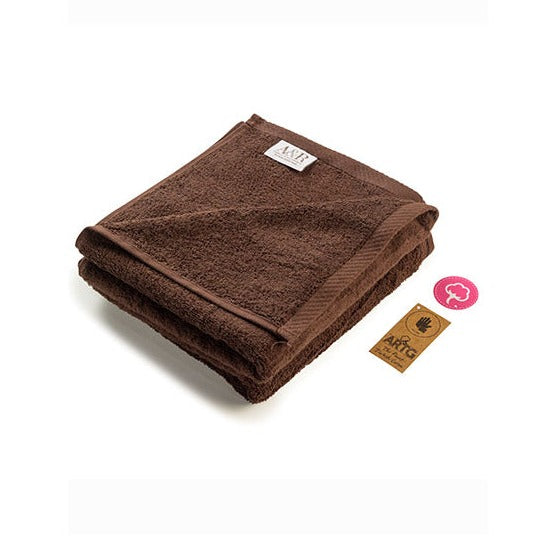 Serviette fashion marron - 50 x 100 cm - 100% coton