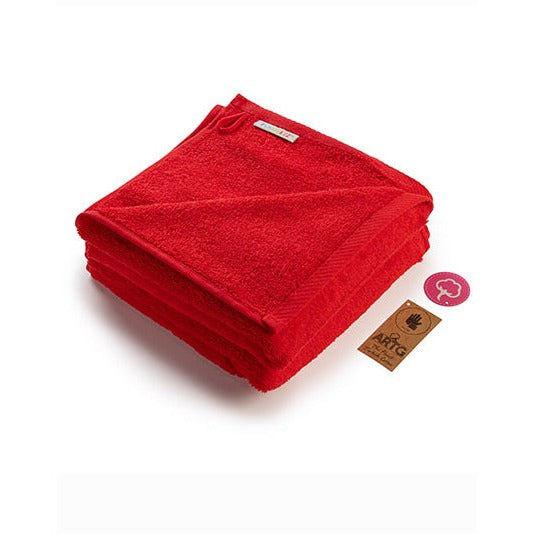 Serviette fashion rouge - 50 x 100 cm - 100% coton